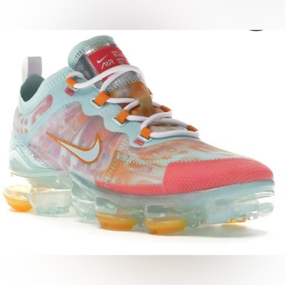 Nike Air VaporMax Teal Tint Ember Glow Women's Shoes SZ: 9